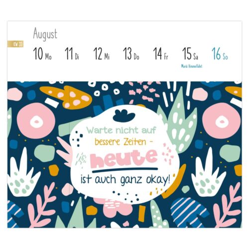 Postkartenkalender 2026 -Glücklich sein