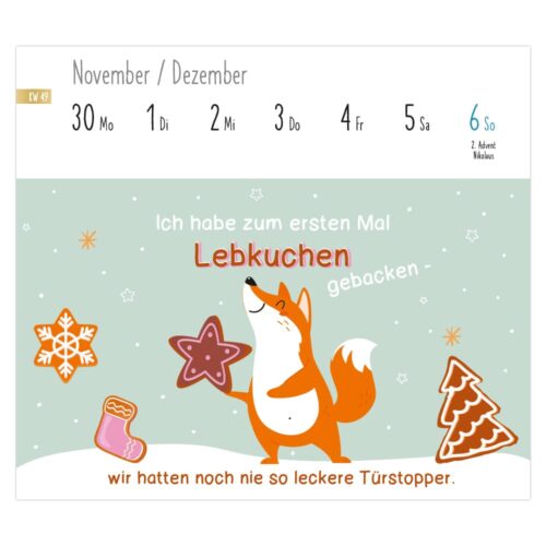 Postkartenkalender 2026 -Glücklich sein