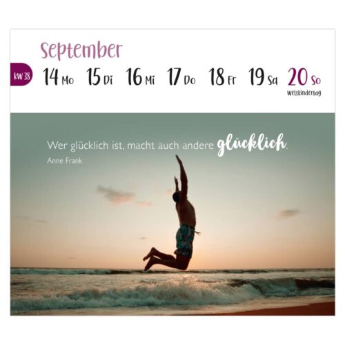 Postkartenkalender 2026 – Viele kleine Herzmomente