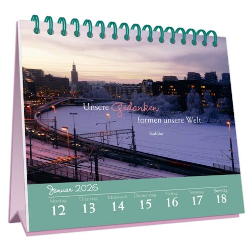 Wochenkalender 2026: Freude leben jeden Tag