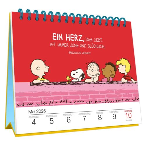 Kalender 2026: Peanuts Sorgenfrei