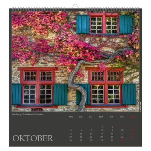 Dekokalender 2026 – Traumhaftes Deutschland