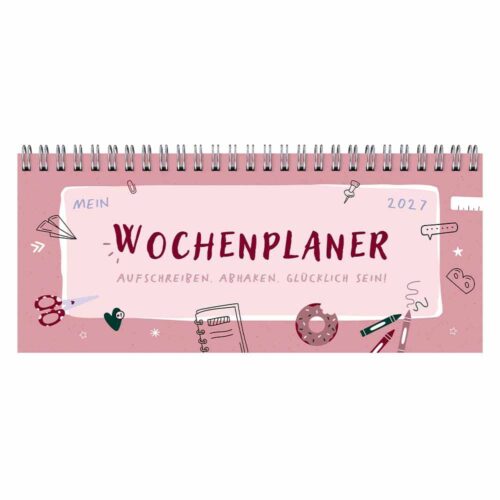 Mein Wochenplaner 2027: Aufschreiben