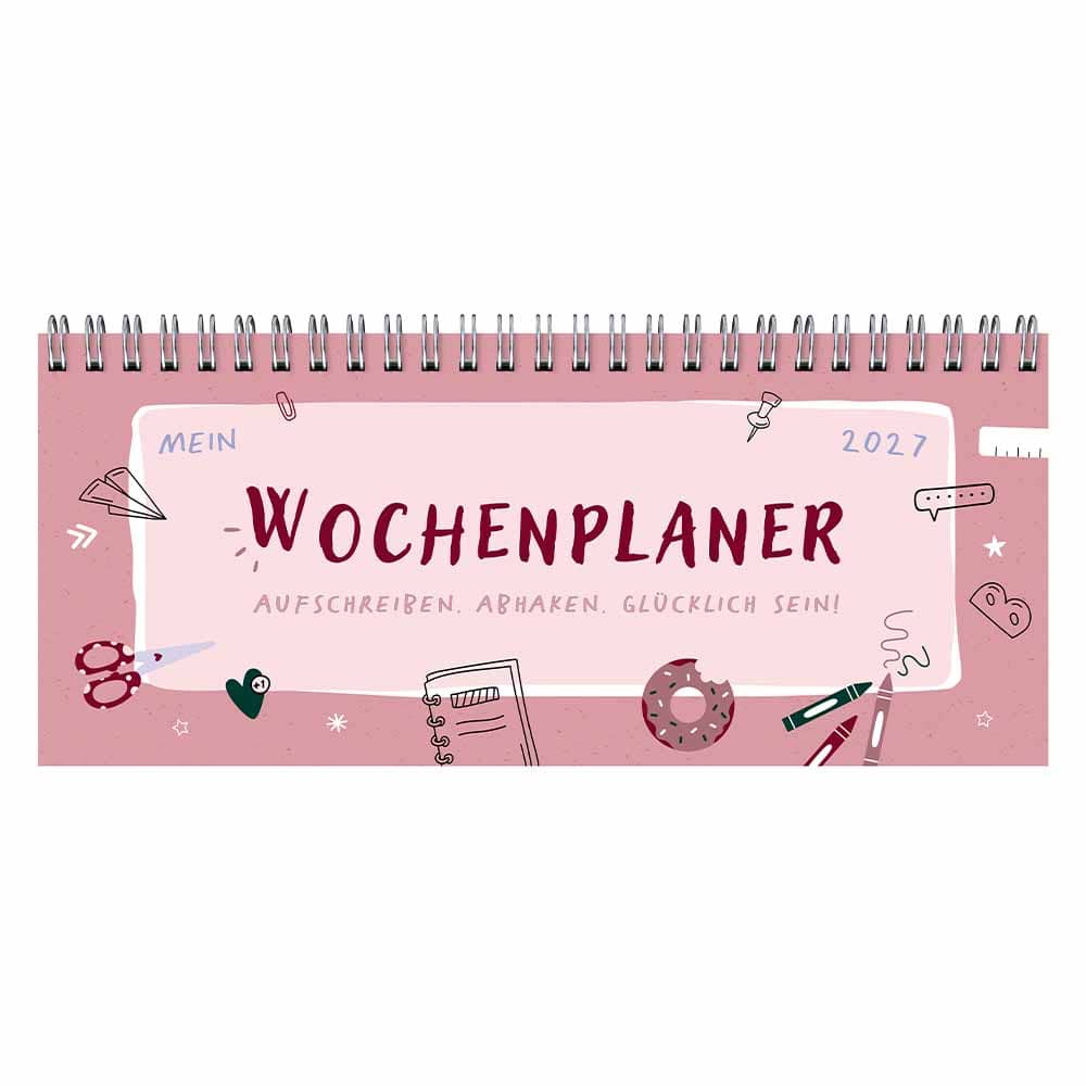 Mein Wochenplaner 2027: Aufschreiben